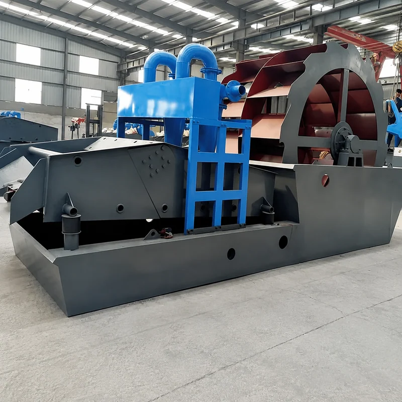 Fine sand recycling and dewatering integrated machine - 01