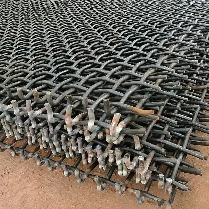 Manganese steel woven screen mesh - 01